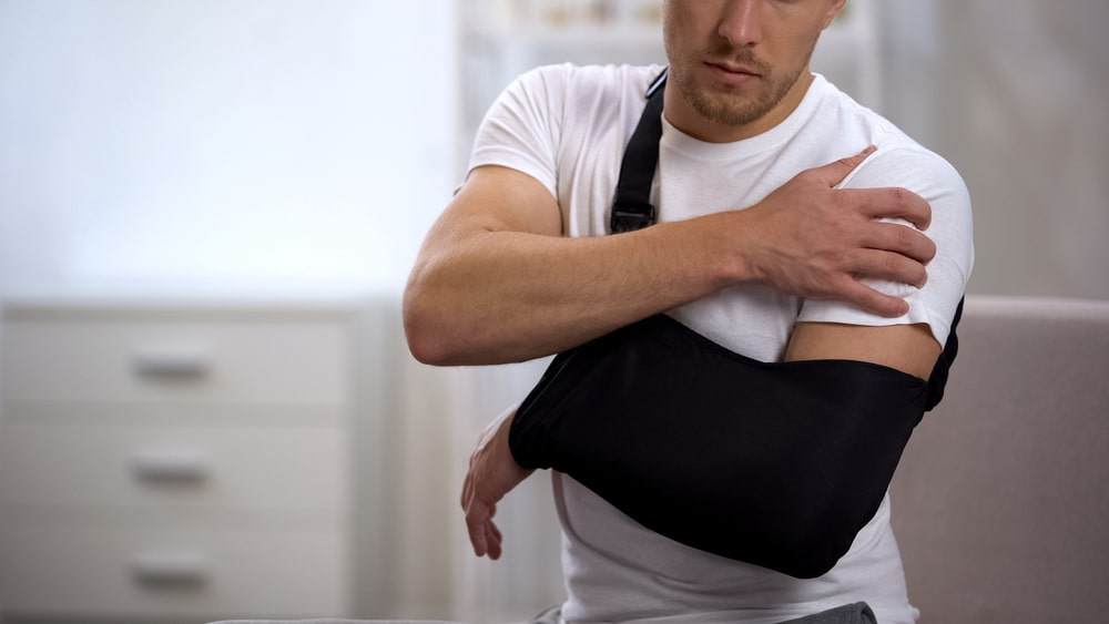 Your orthopedic surgeon may recommend you wear a sling following shoulder surgery.
